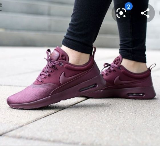 Nike Air Max Thea Ultra  Premium Burgund rozmiar 38 okazja Sneakers