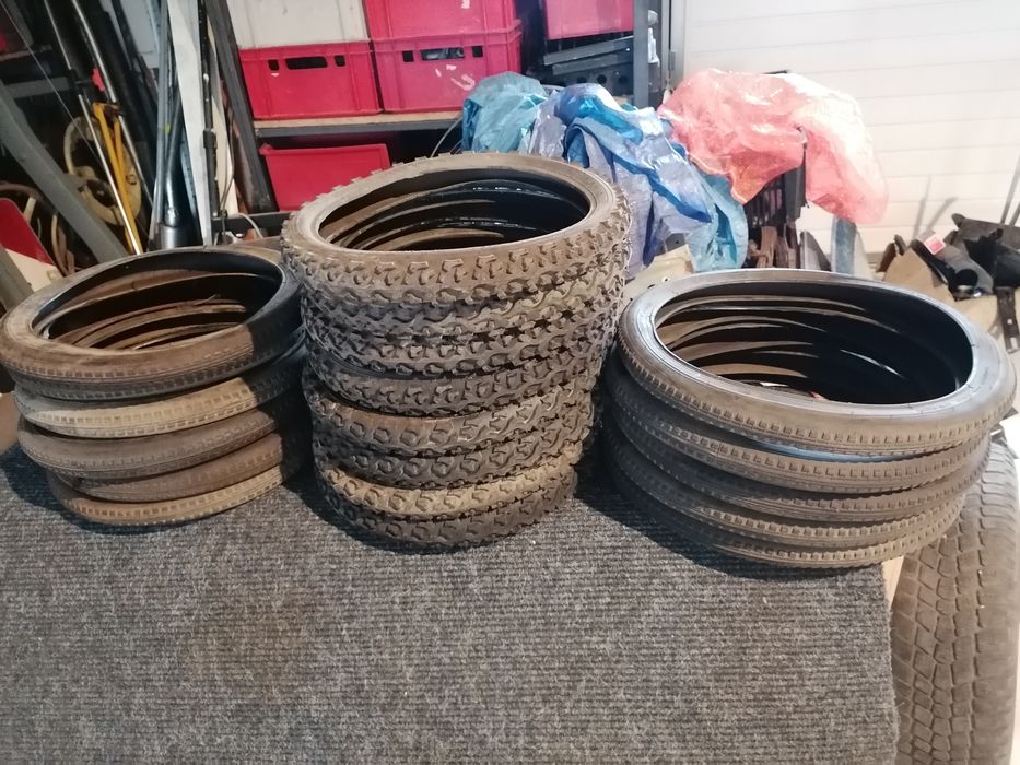 Nowe opony 19 sztuk PRL Wigry 3 pelikan Reksio BMX