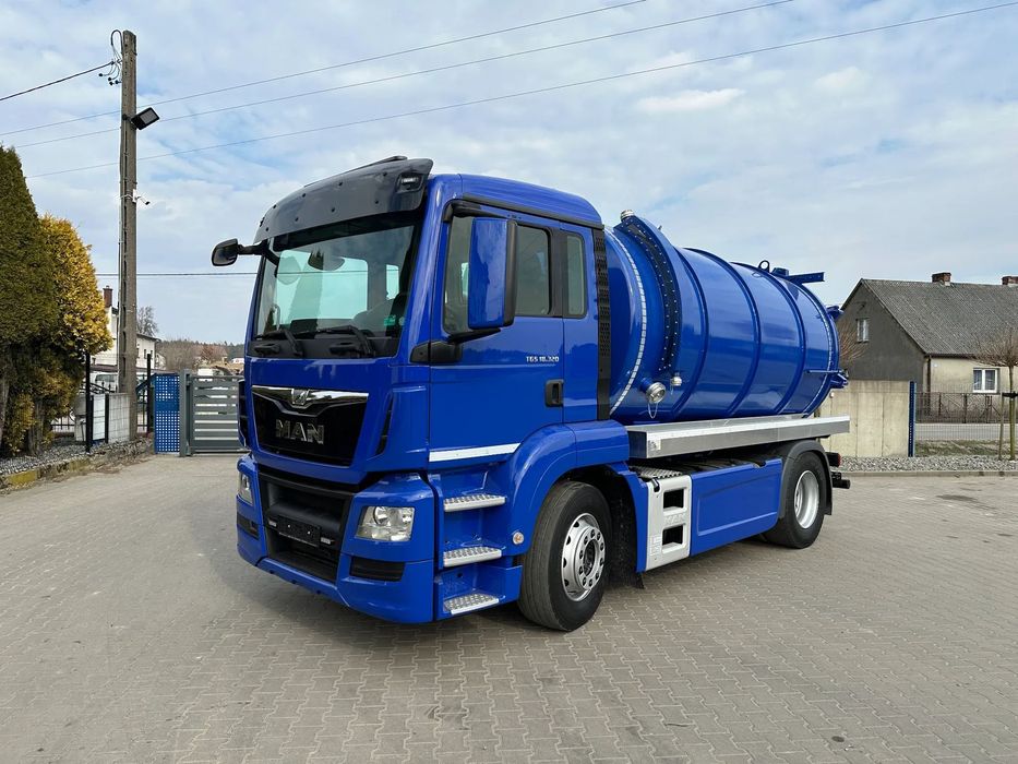 MAN TGS 18.320 4X2 BLS ,BECZKA ASENIZACYJNA, DOFINANSOWANA,  Godny polecenia , 100% ,