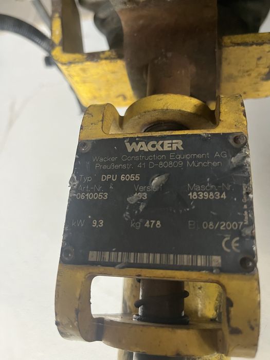 Ubijarka wacker dpu 6055, bomag 60/65 D