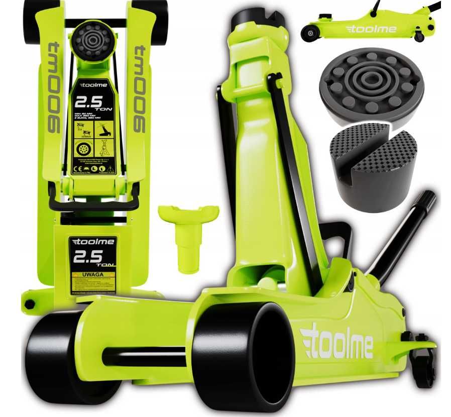 Автомобільний домкрат гідравлічний Toolme 2,5 т (80–360 мм)