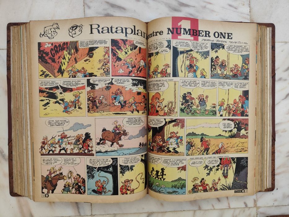 Revista Tintin encadernadas (Francês - 1964 a 1967)