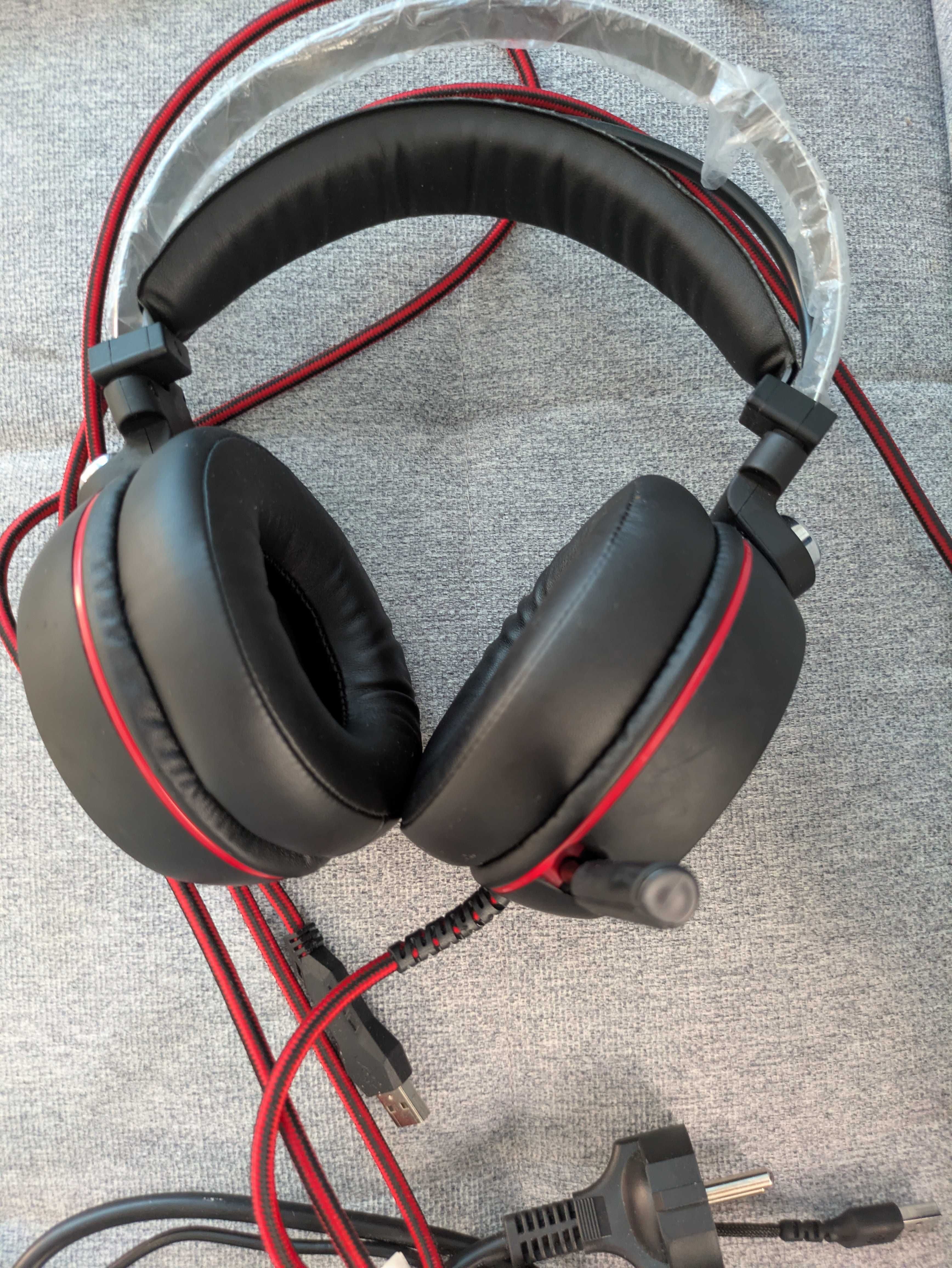 słuchawki Mad dog gamingowe Gh705 stan ideal