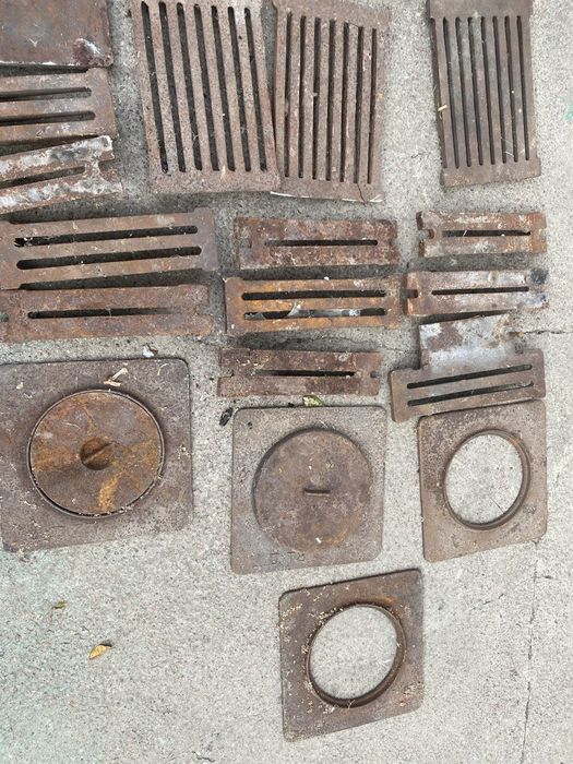 Колосники до грубки, конфорки до плити