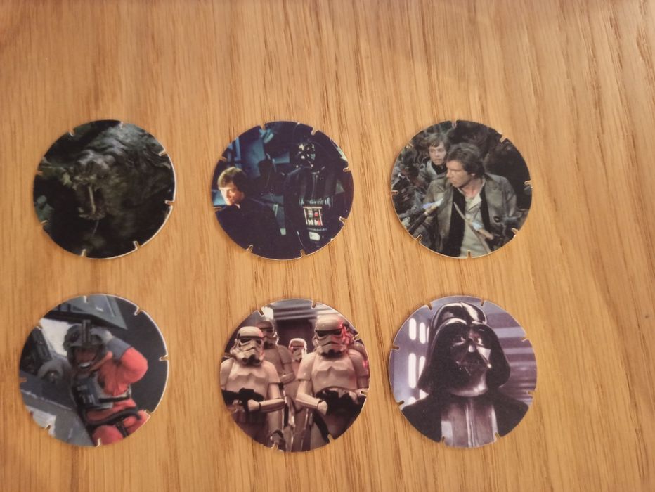 Star Wars TAZOS żetony