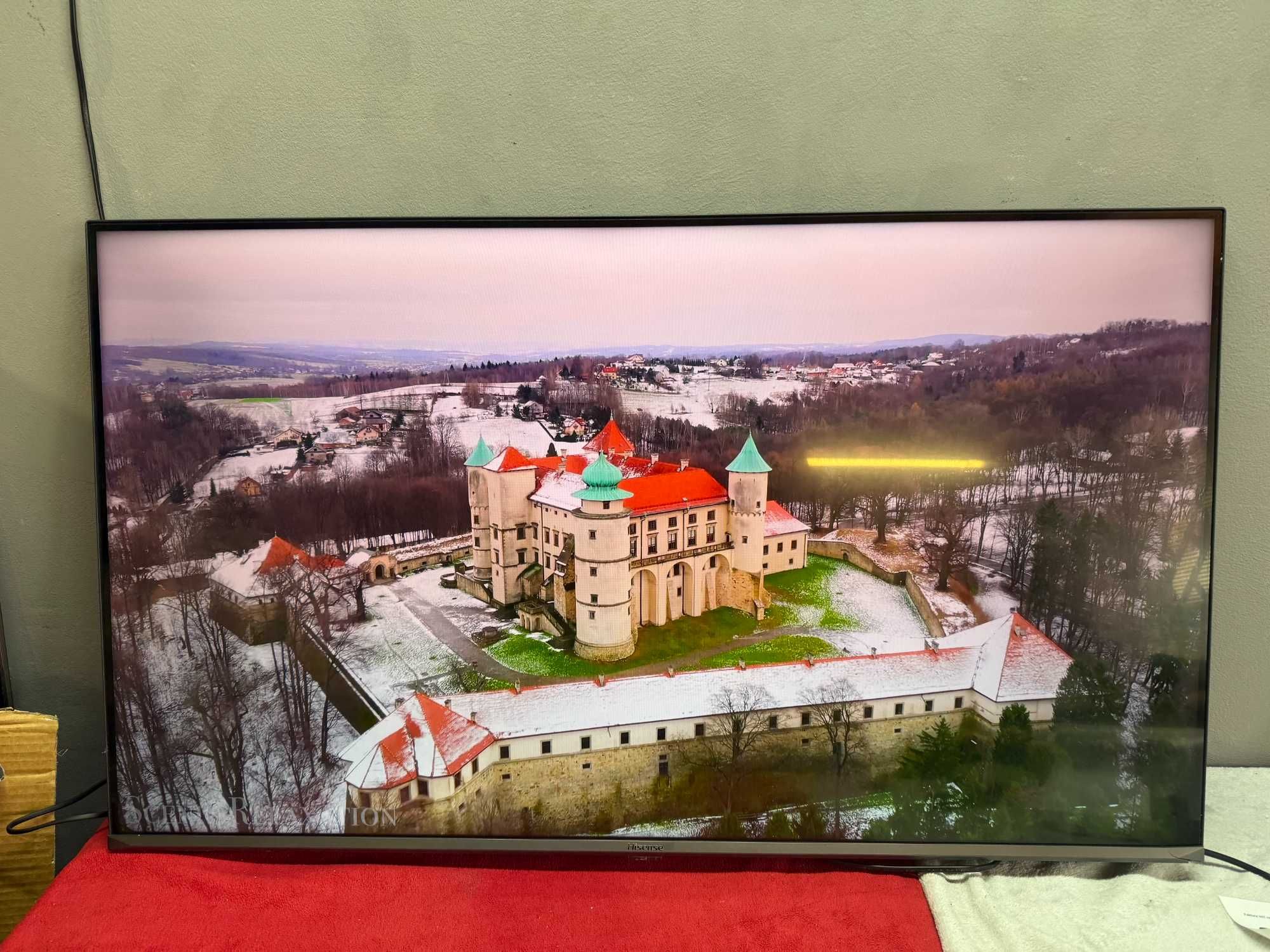 Telewizor Hisense 43" cale SmartTV 4K DVBT2