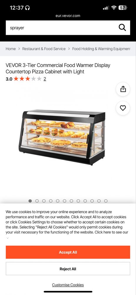 Bancada de aquecimento