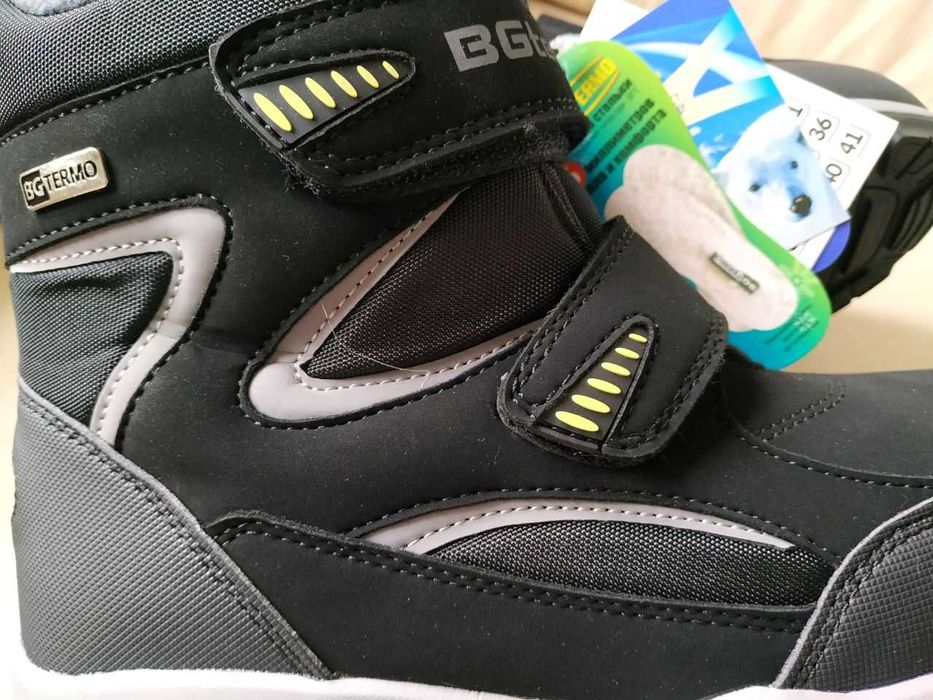 Ботинки BG зима термо HL24-03