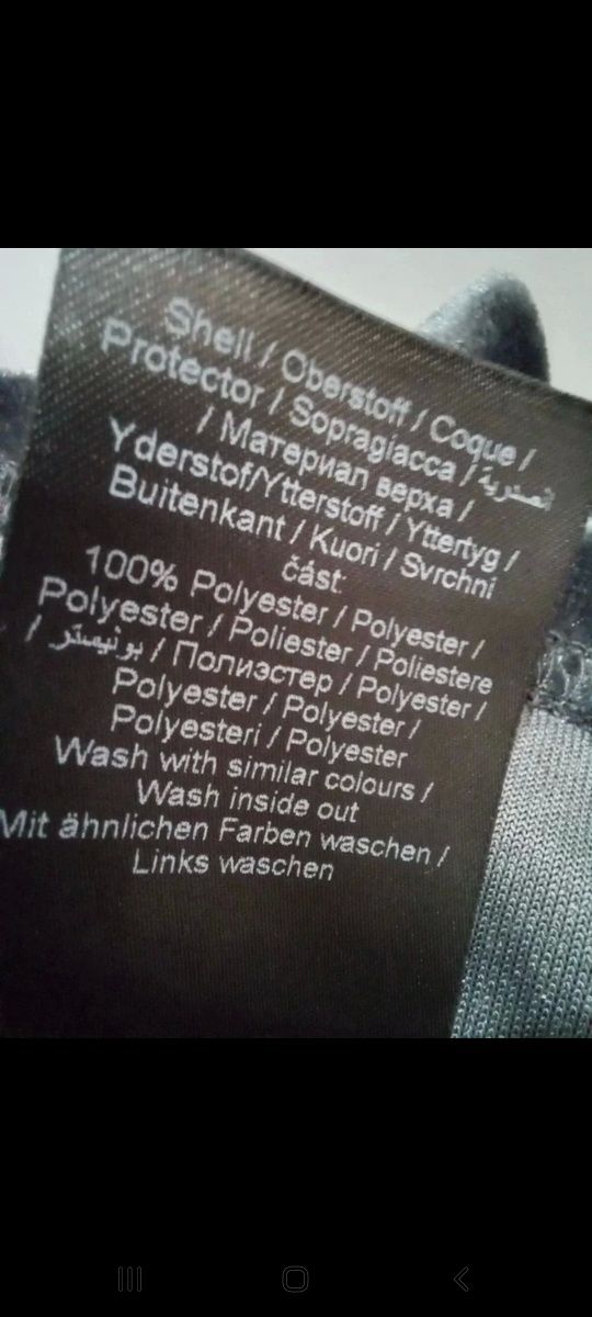 ICHI sukienka welurowa z połyskiem przód na zakładkę rozmiar L