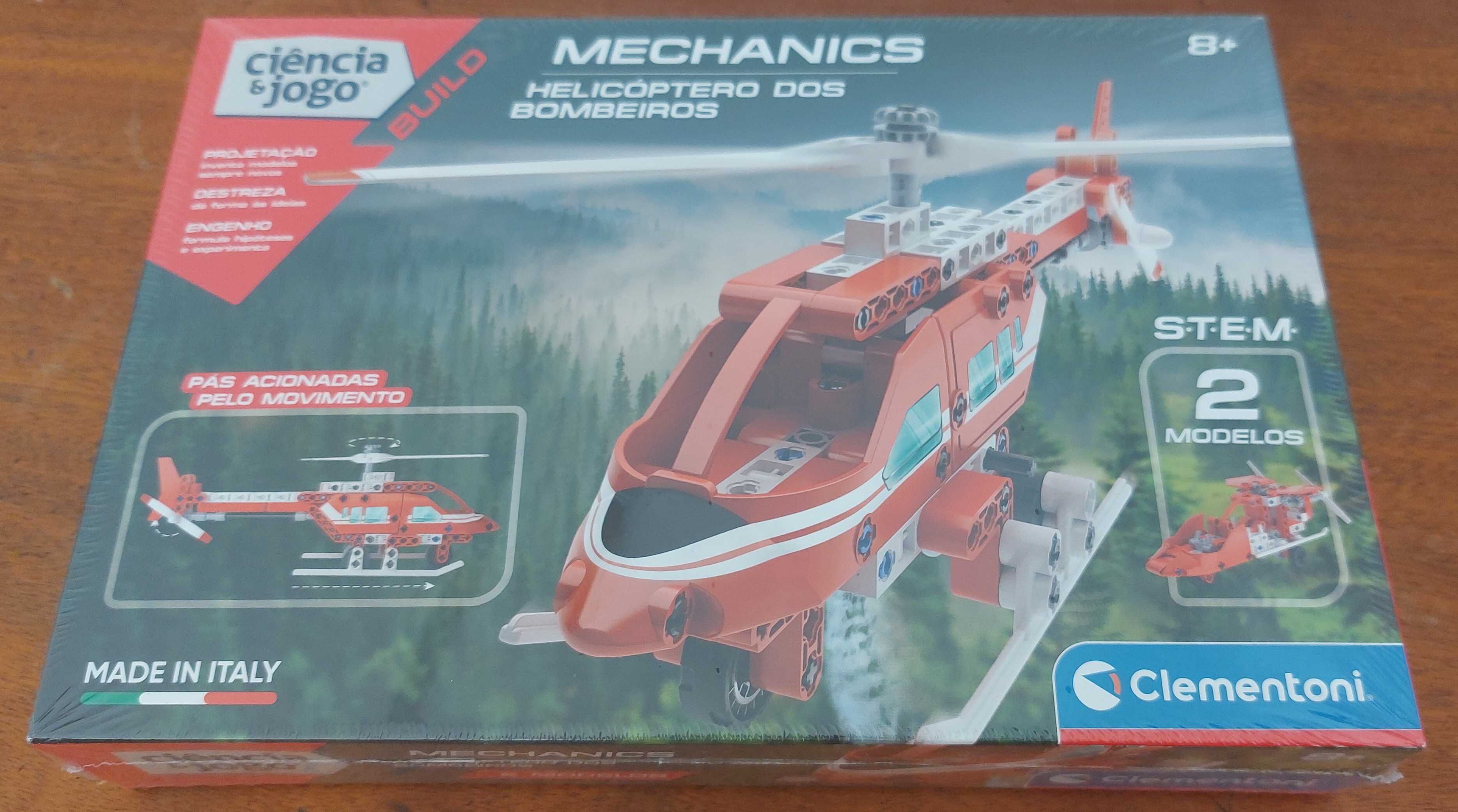 NOVO Para Montar Helicóptero dos Bombeiros