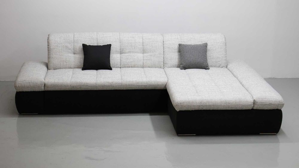 TMU Narożnik funkcjA spania tkania rozkładana rogówka salon sofA