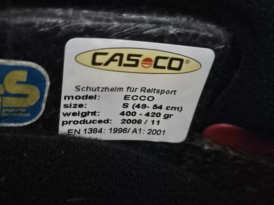 Toczek jeździecki Casco Ecco rozm. S (48-54)