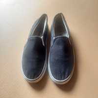 czarne buty slip on 38