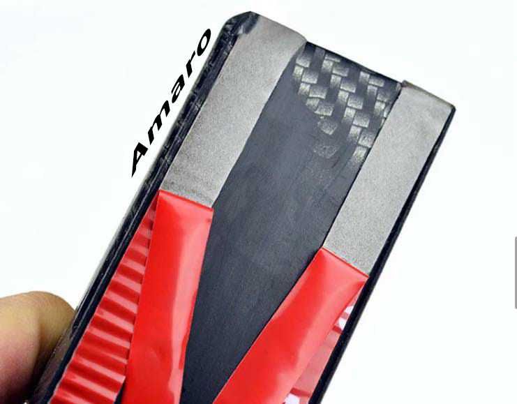 Aileron/Lip/Spoiler Traseiro Universal (Preto Mate ou Carbono)