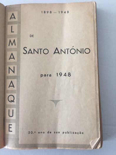Almanaque Sto Antonio
