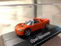 Miniatura modelo Opel Speedster da Schuco em 1:43