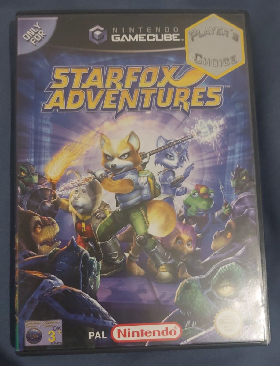 Game Cube Starfox Adventures.