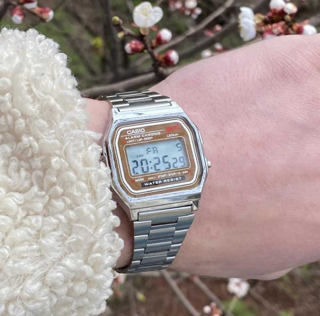 Наручні часи годинник Casio brown коричневий