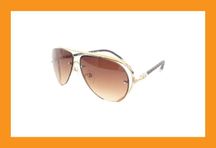 Очки Chrome Hearts JEWEL BOX 1 GOLD BROWN - Магазин брендовых очков