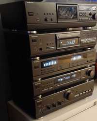 Technics deck cd equalizer tuner wzmacniacz