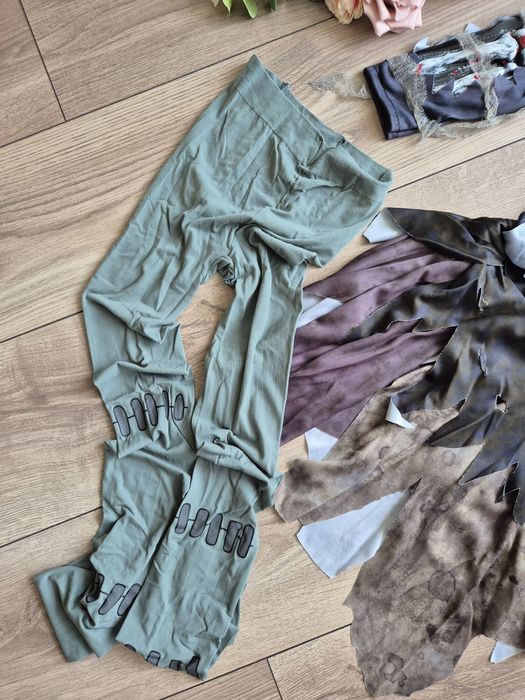 Kostium przebranie zombie halloween karnawał  116/122