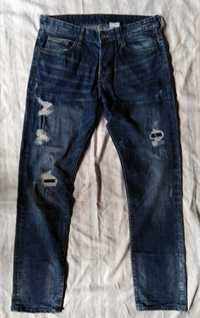 Spodnie jeansy H&M W34 L34