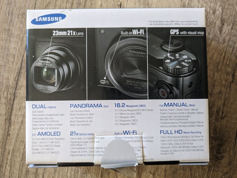 Samsung WB 850f Aparat Uszkodzony