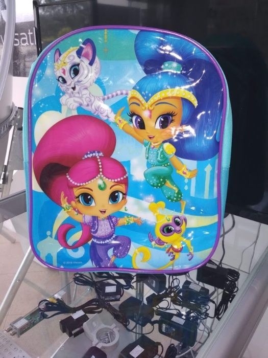 MEGA PROMO:Mochila Shimmer & Shine 29 cm NOVAS