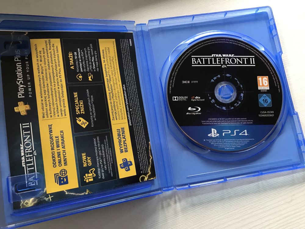 Battlefront 2 II pl starwars star wars gra na ps4 gry playstation