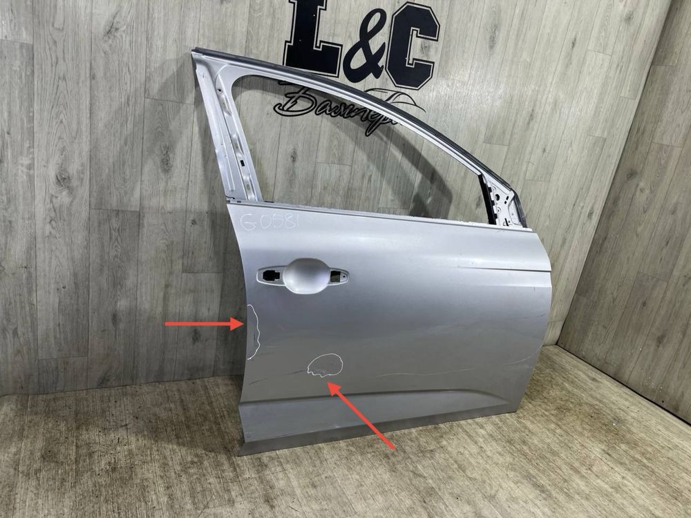 Дверь передняя правая Renault Megane 4 | 2016 2017 2018 2019 г.