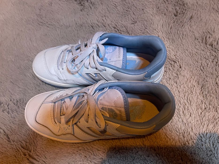 New balance 550 azul claro