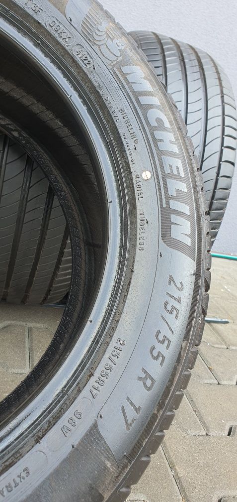 215/55/17 Michelin nowe demo