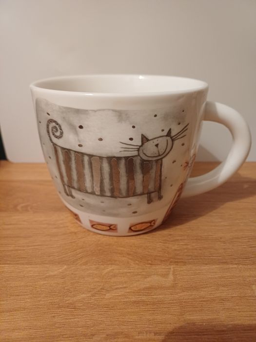 duży kubek z kotkami,  500 ml
