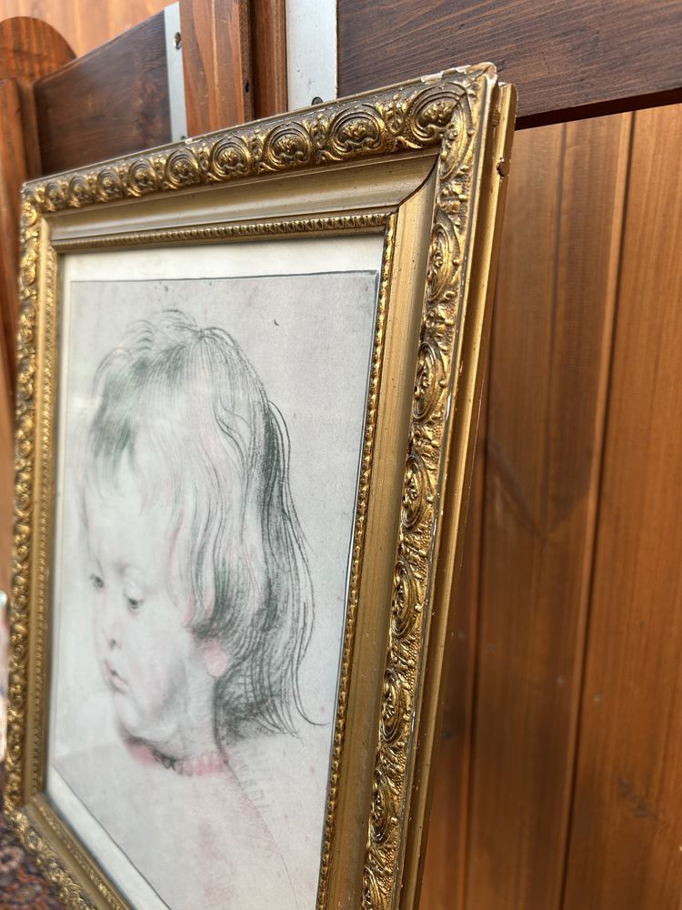 Obraz, portret małej dziewczynki, dziecko #9106 Stylowy Węgrów