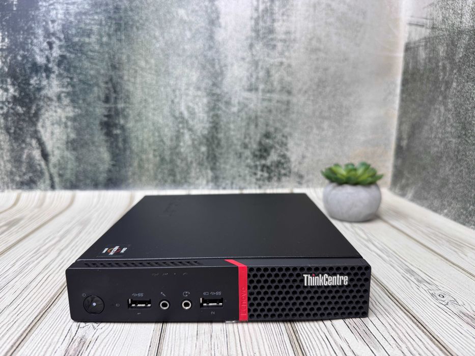 міні-пк ThinkCentre M715q Tiny|8 GB RAM|512 GB SSD|Ryzen 5 Pro 2400GE