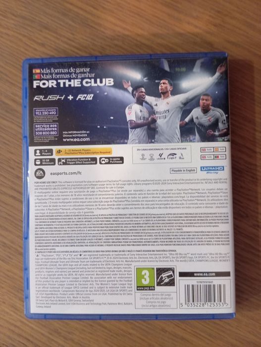 Jogo PS5  EA sports FC25  praticamente novo