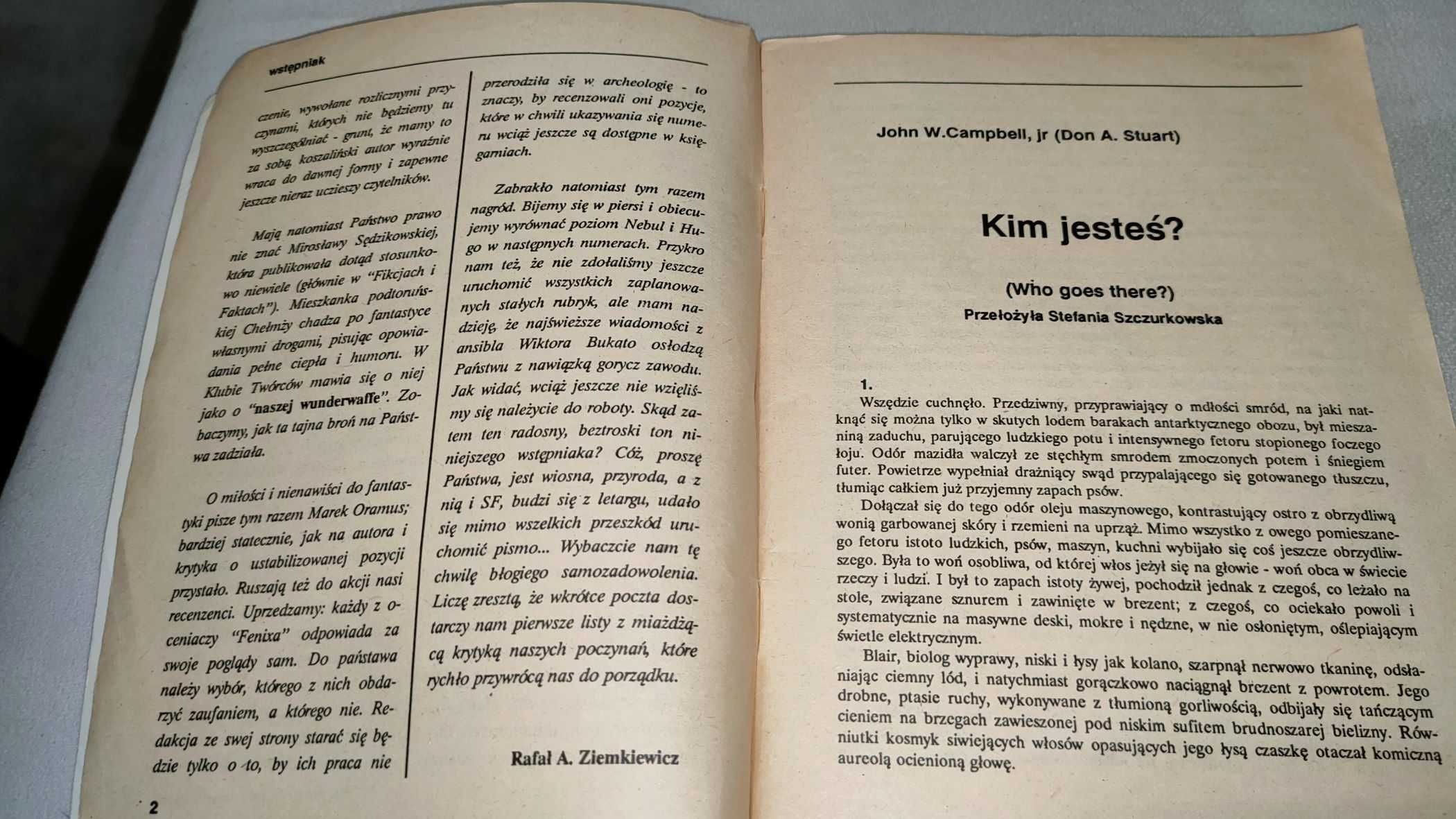 „Feniks” Wiktor Bukato, John W. Campbell + GRATIS książka