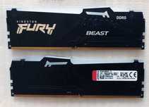 Pamięci Ram Kingston Fury Beast RGB DDR5 16GB (2x8GB) 5600MHz