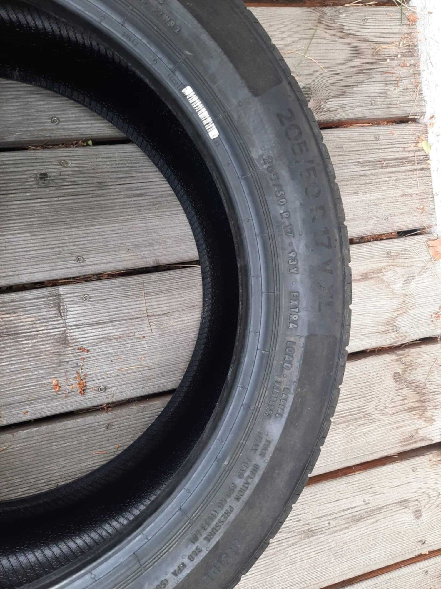 Opony letnie Continental 4 szt. r. 17 nowe Extra Load