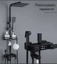 душова система змішувач для душа тропічний душ метал термостат