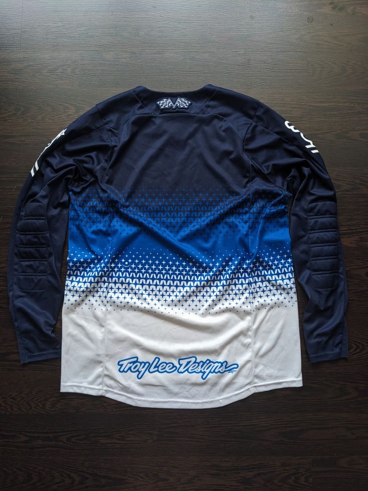Чоловіча футболка джерсі мото мотокрос ендуро TLD Troy Lee Designs М
