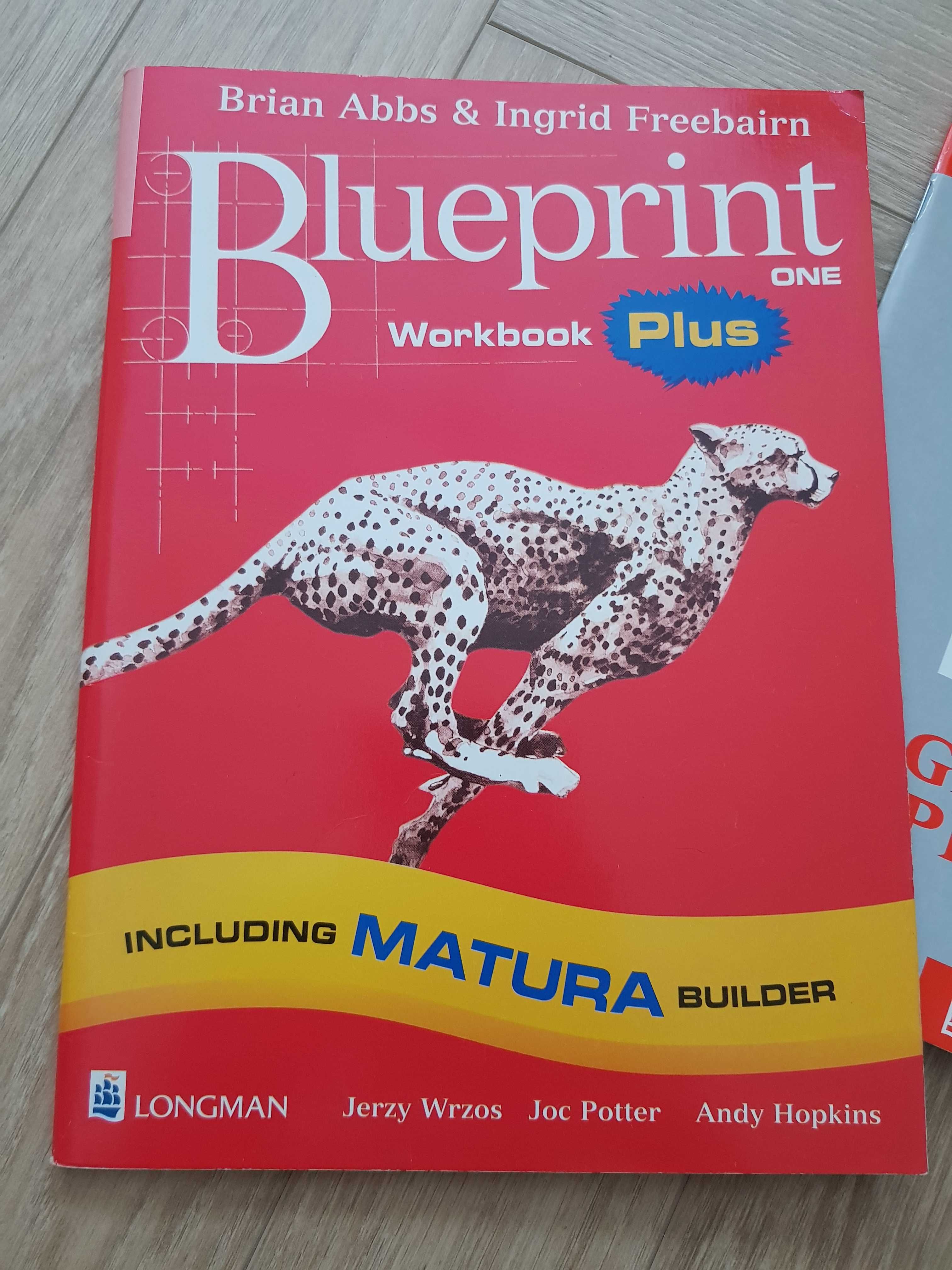 Zestaw podręcznik ćwiczenia matura nauka j. angielski Blueprint cz. 1