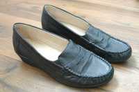 czarne skórzane buty CAPRICE, rozmiar 40