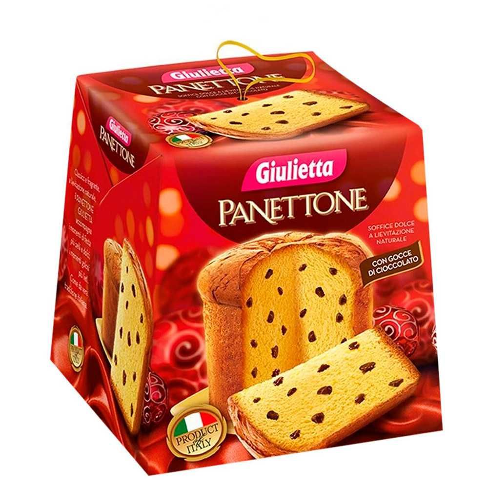 Панеттоне з Цукатами та Родзинками Giulietta Panettone Classico, 500г