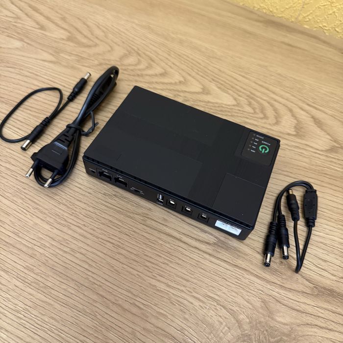 Міні безперебійник (UPS ДБЖ) для Wi-Fi роутера на 12в, 9в, 5в