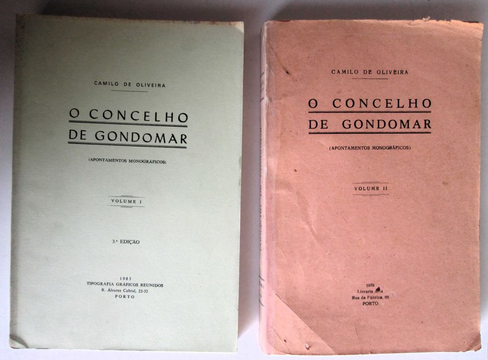 Monografia do Concelho de Gondomar, de Camilo de Oliveira