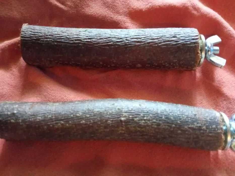 Żerdzie do pielęgnacji dzioba i pazurków. Żerdzie dla ptaków 2 szt.