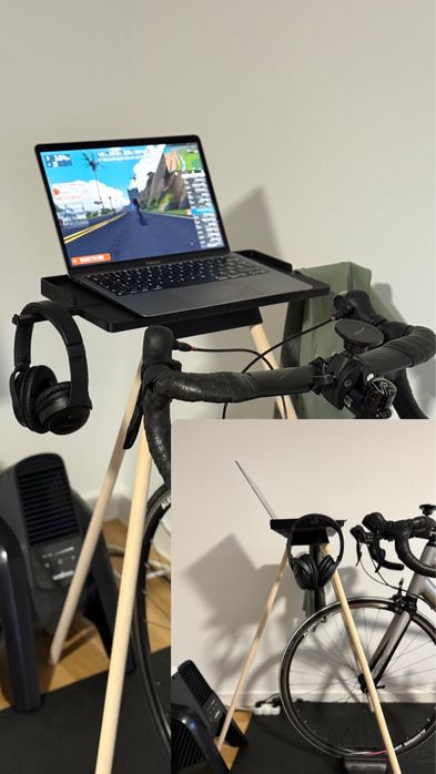 Stolik pod laptopa do trenażera do Zwift PROMOCJA garmin wahoo elite
