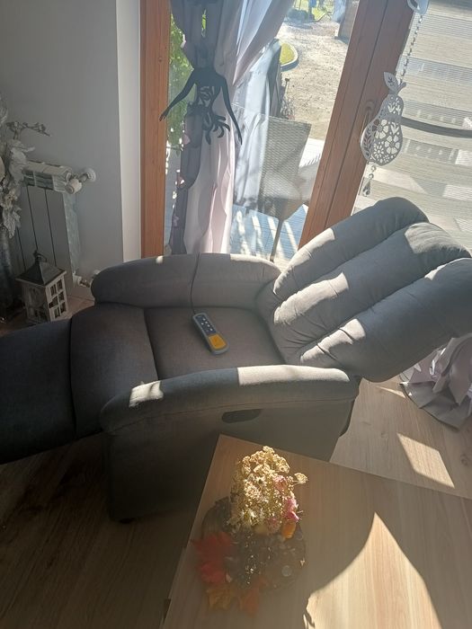 Fotel relaksacyjny masujący nowy tylko 550zl