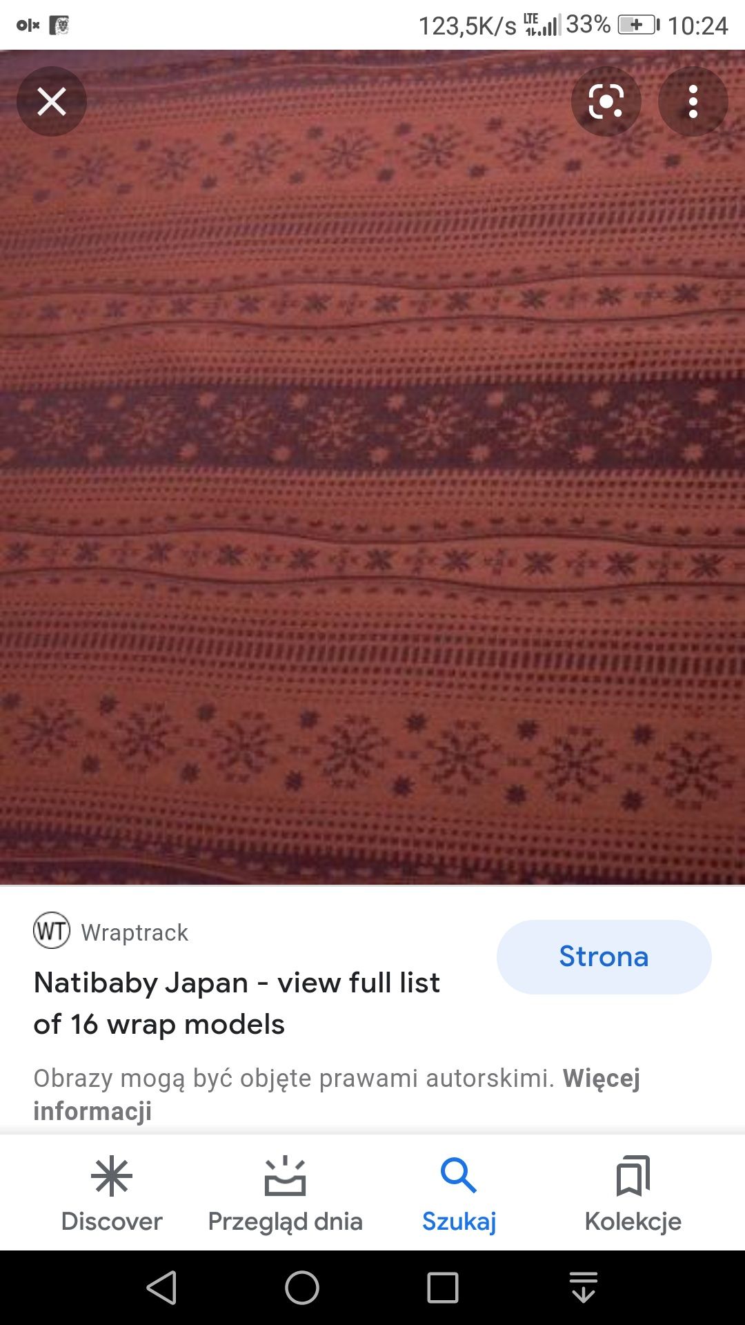 Chusta Natibaby Japan z kaszmirem